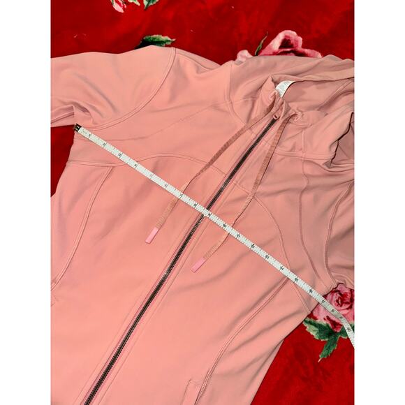 Lululemon Jacket Women’s 10 Pink Hooded Define Soft Girl Ballet Soft Girl - Picture 11 of 16
